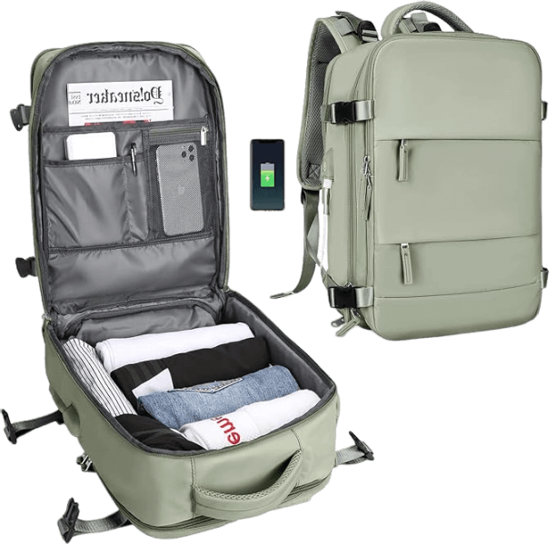 Multi-Compartment Rucksack